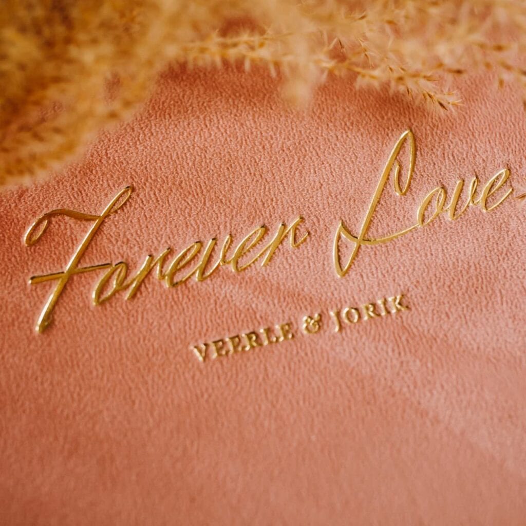 Jiggy Albums Embossing - Trouwalbum